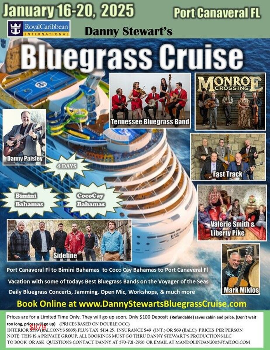 Danny Stewart's Bluegrass Cruise Home